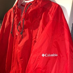 Columbia plus size rain jacket